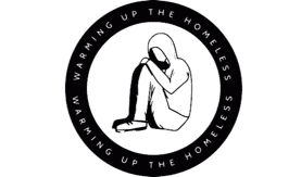 Warming up the homeless logo