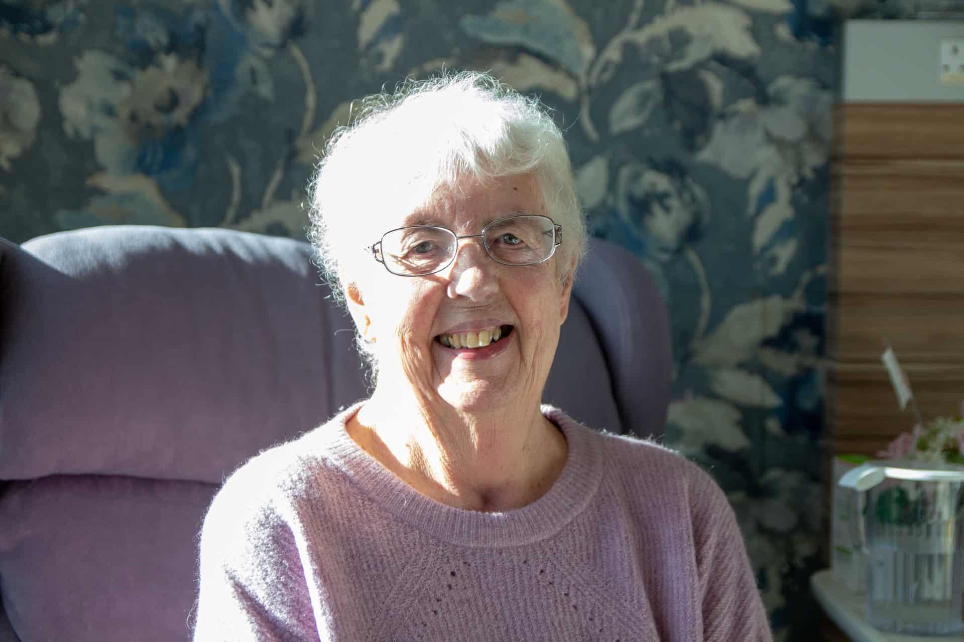 Carol 1 Photo of patient smiling