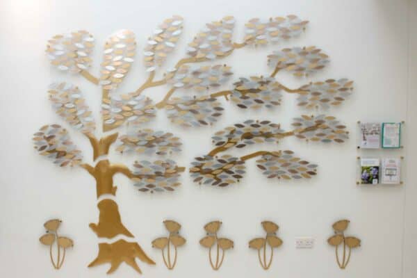 Memory tree and flower heads