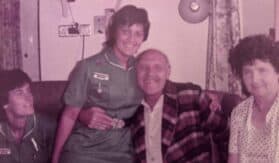 Janice with patient