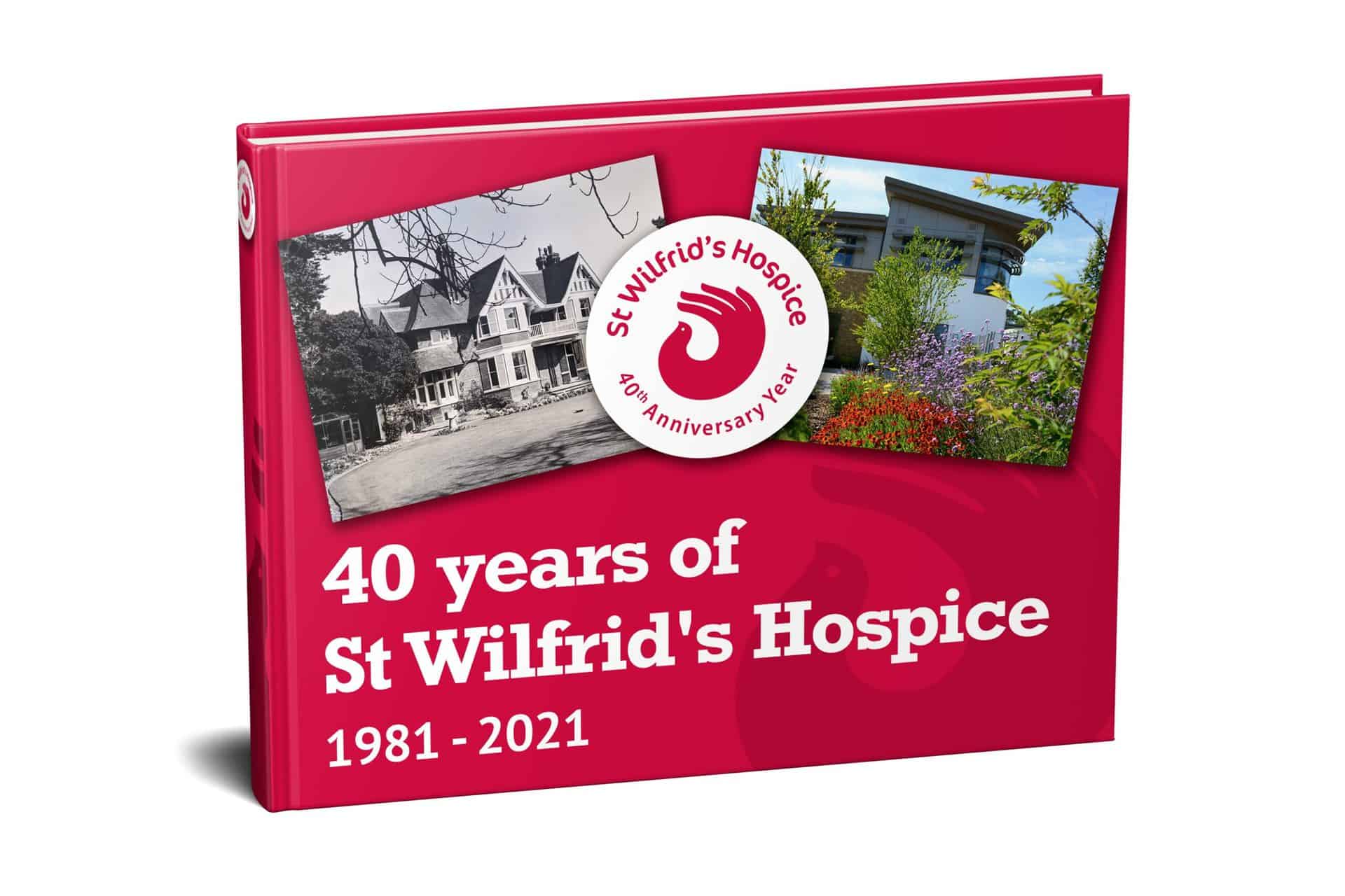 Mock up of Anniversary book
