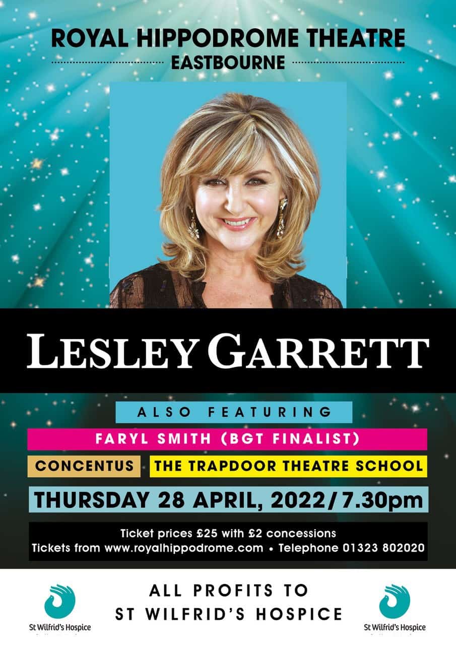 LesleyGarrett LesleyGarrett charity concert poster