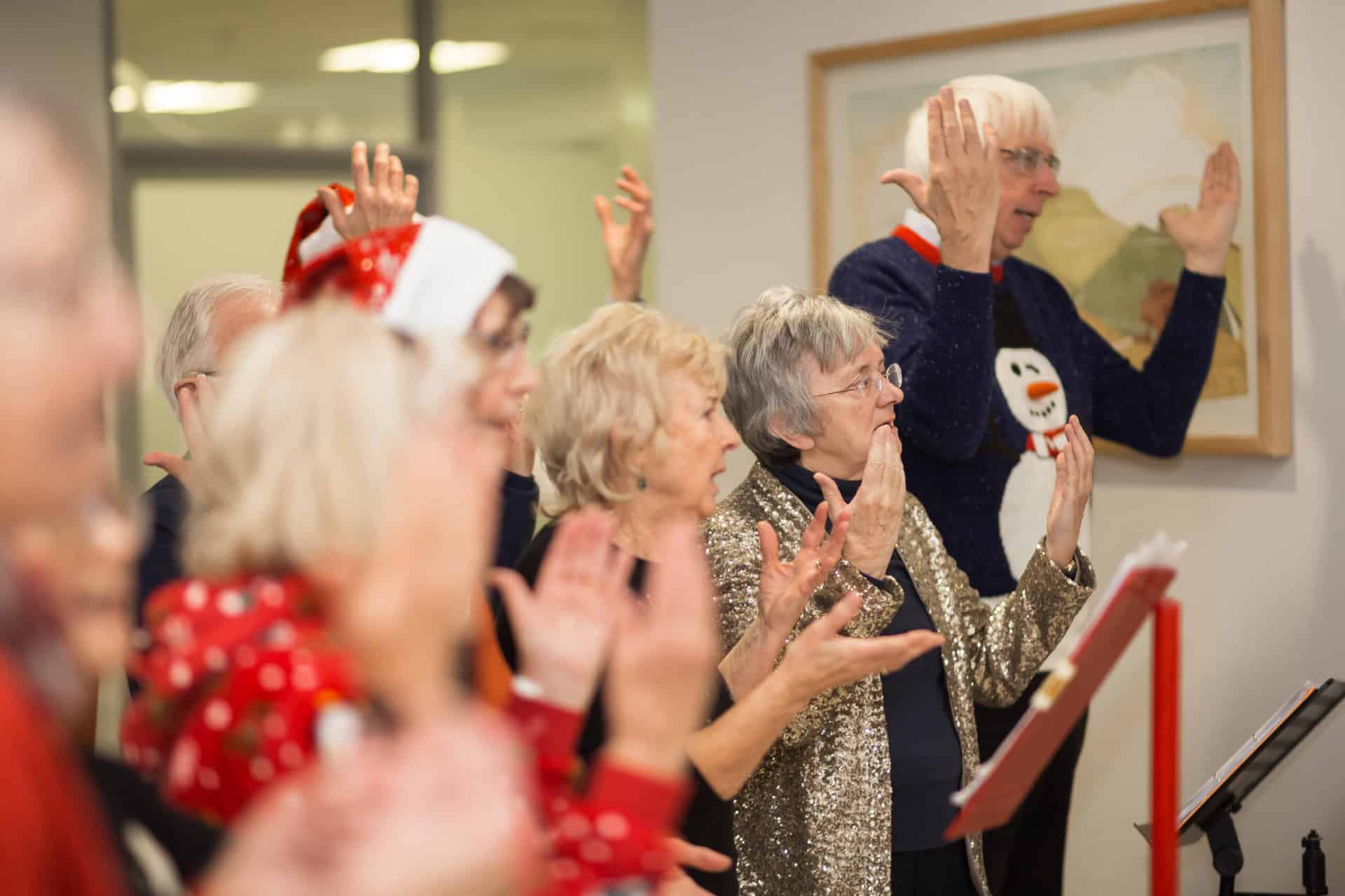 East Sussex Hearing Resource Centre Christmas Signing Choir The Street 4 (1) East Sussex Hearing Resource Centre Christmas Signing Choir The Street 4 (1)