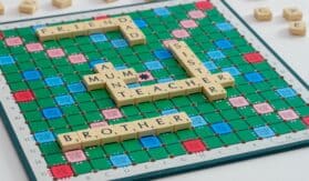 Bereavement Scrabble Board Blog Image