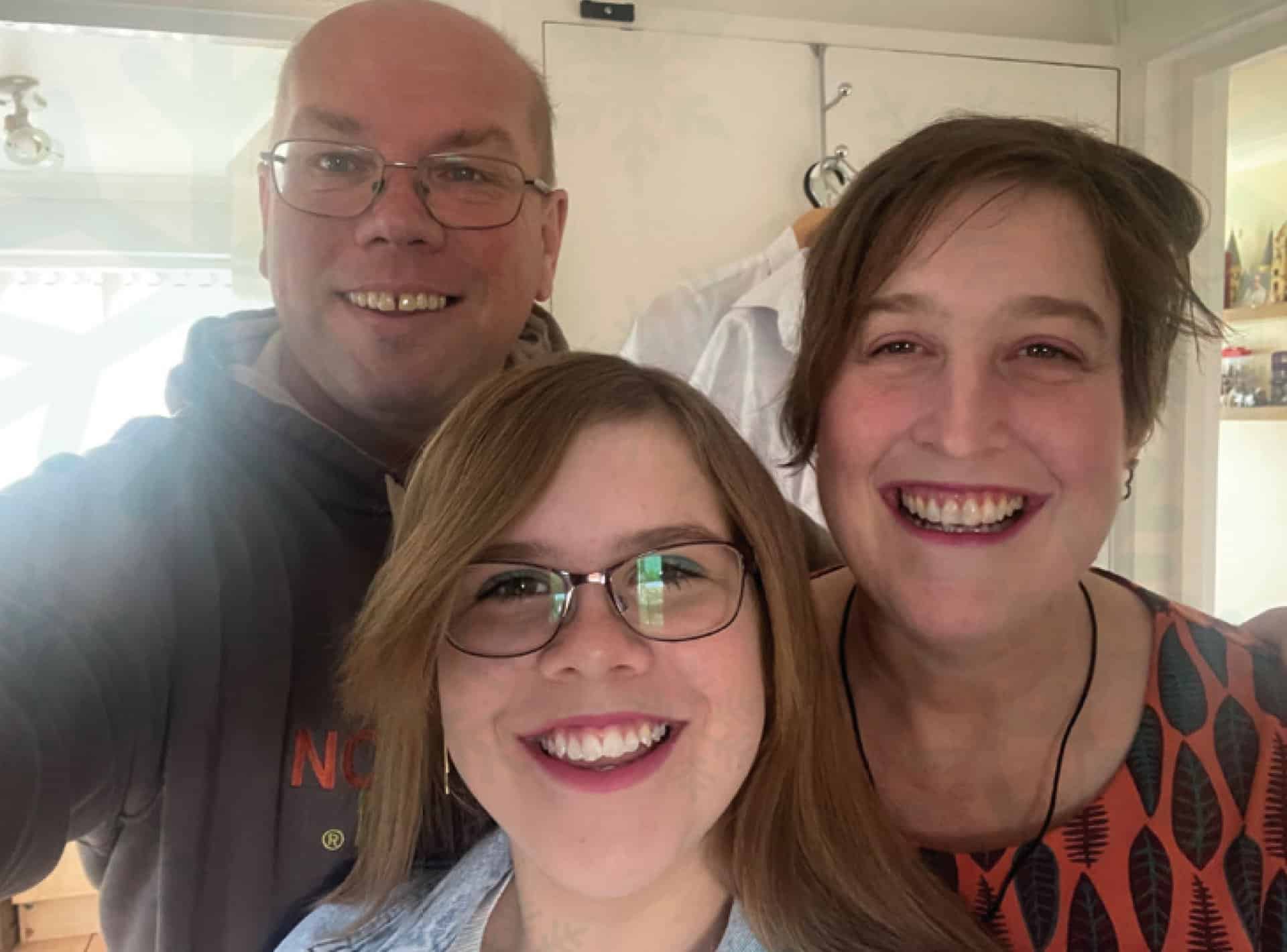 Steve, Diane And Charlotte