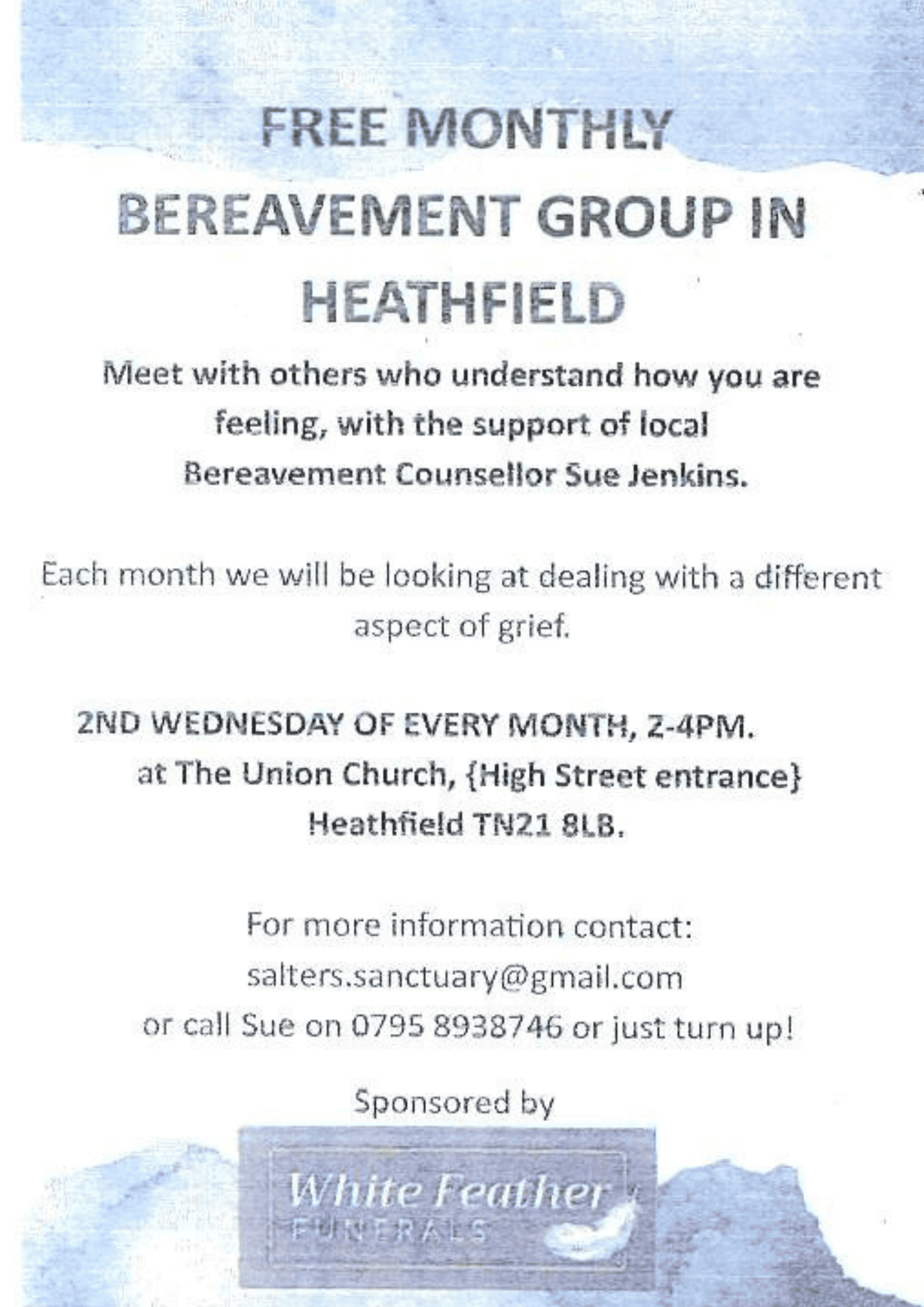 Heathfield Bereavement Group A4