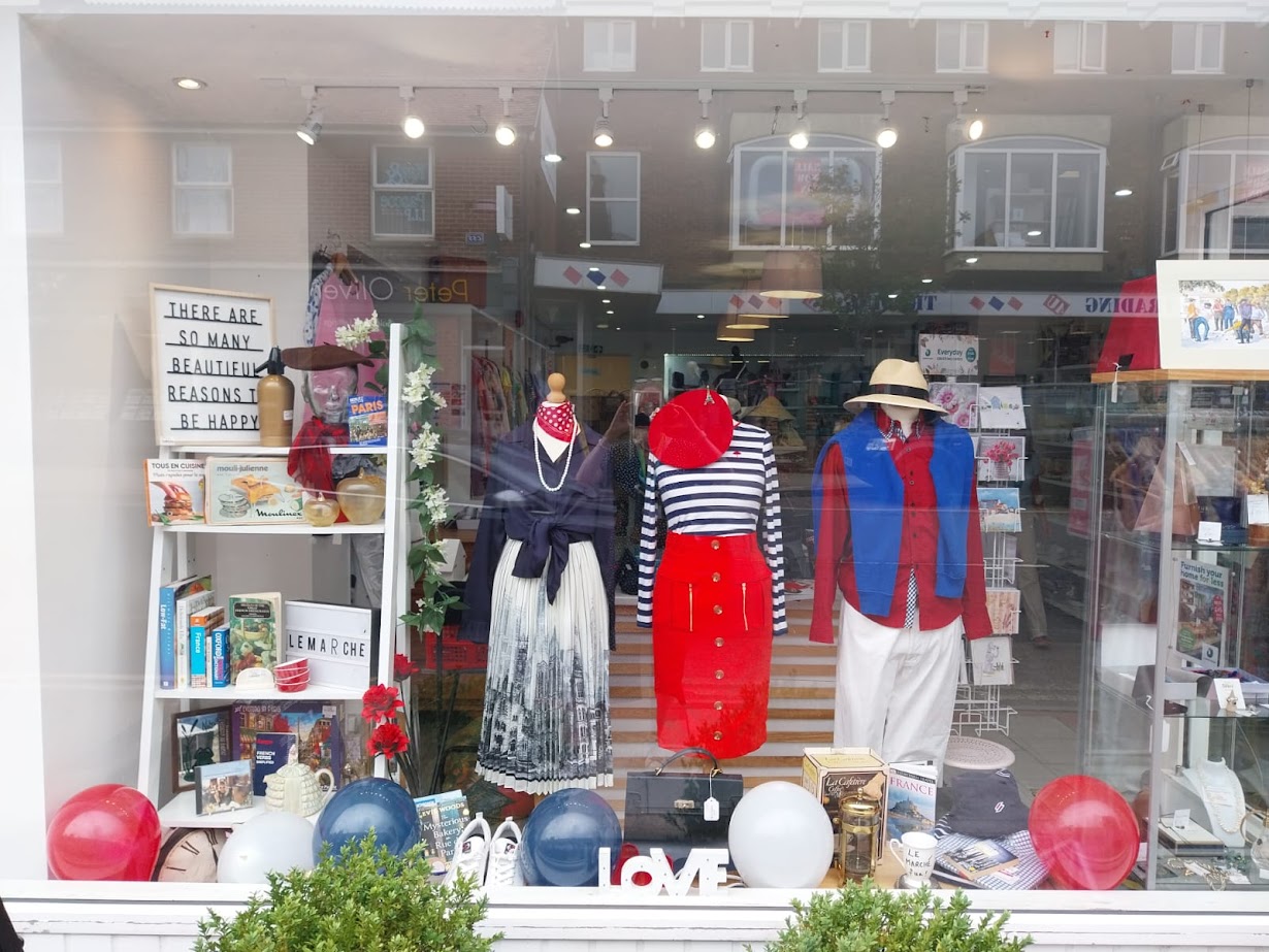 shop window of Heathfield shop