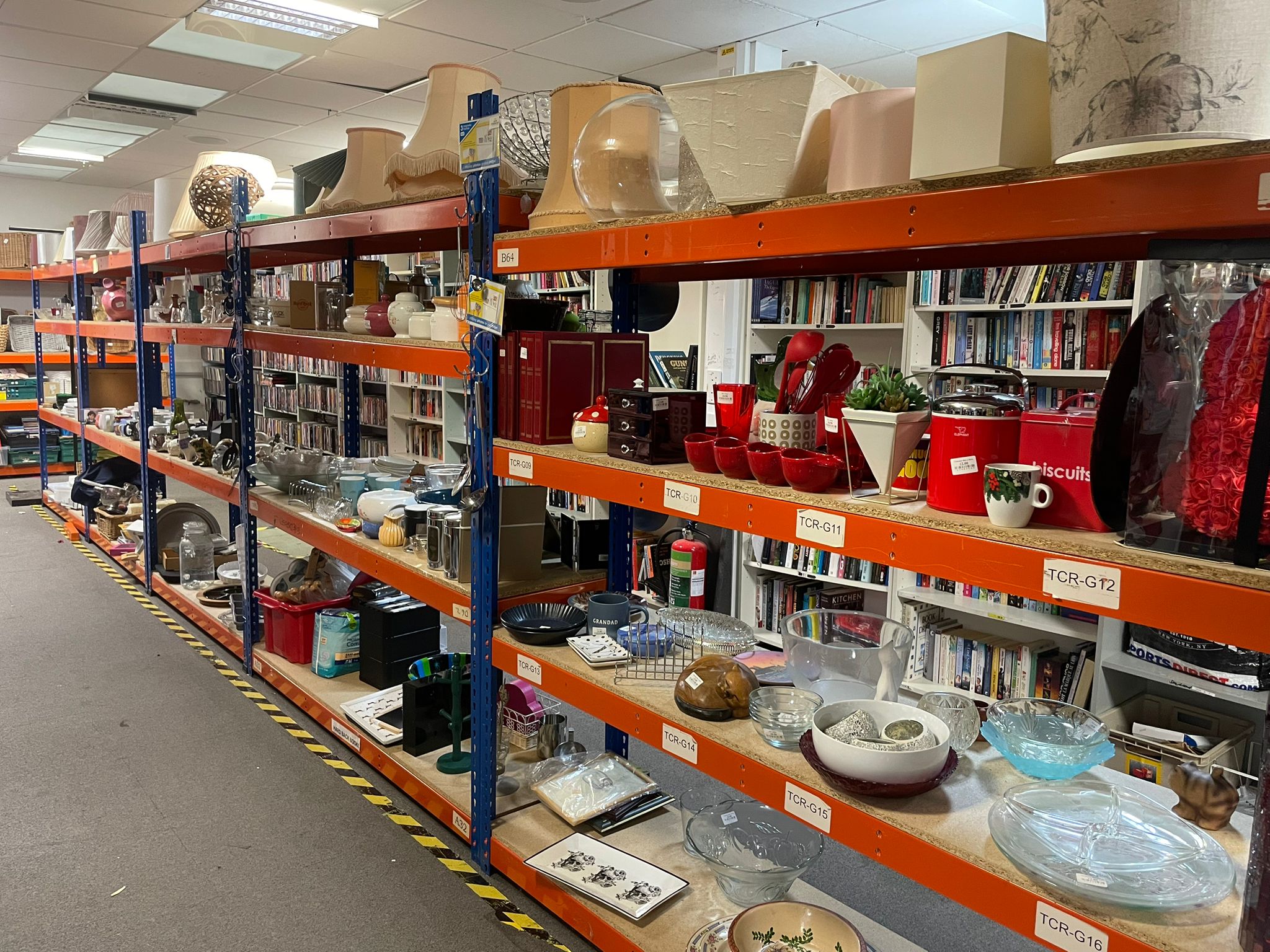 Donation centre internal