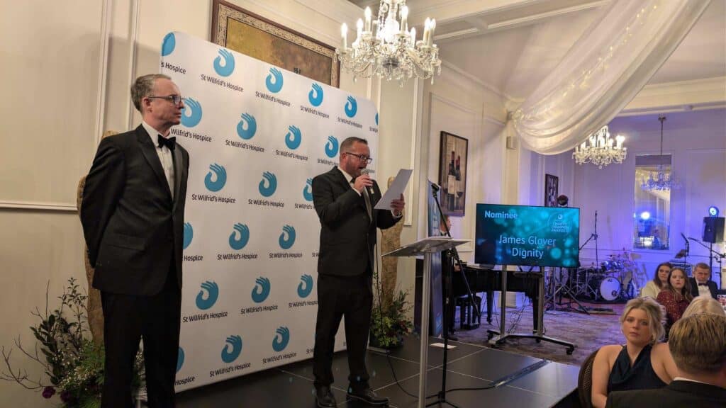 guest speaking at award show