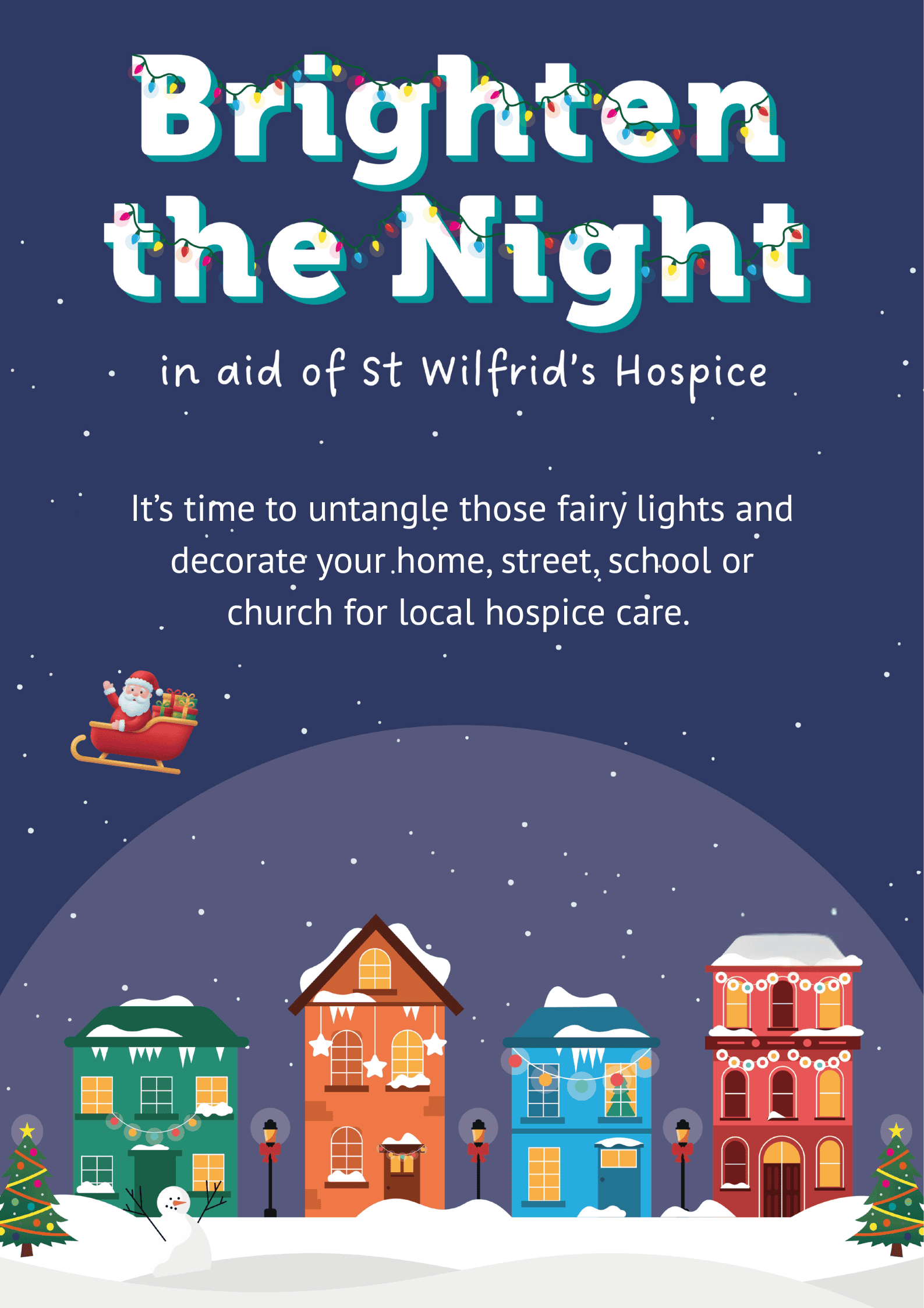 brighten the night poster