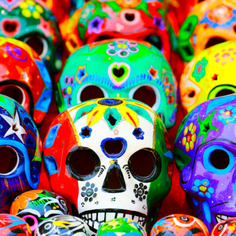 day of the dead mask