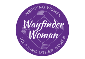 Wayfinder Wome purple logo